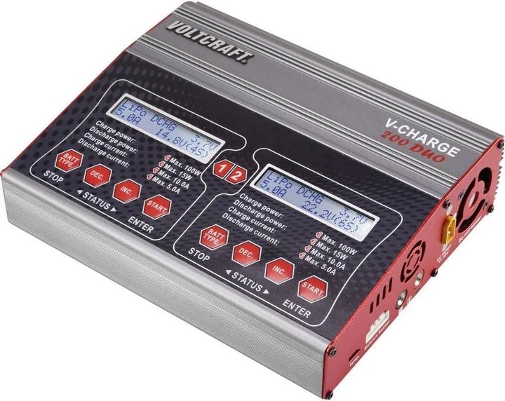 Voltcraft Multifunktionsladegerät V-Charge 200 Duo
