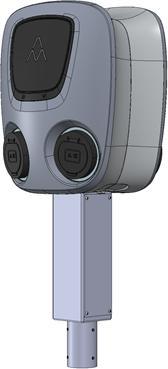 Produktbild Charge Amps Aura Dual Pole Mount