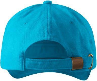 Actual product image Malfini Unisex cap 5P (turquoise)