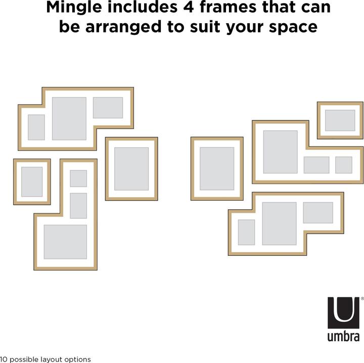 Actual product image Umbra Mingle (10 x 10 cm, 10 x 15 cm, 13 x 18 cm)