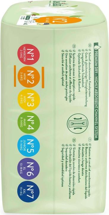 Image du produit Swilet La couche bio (Taille 2, Pack semi-mensuel, 252 pcs)