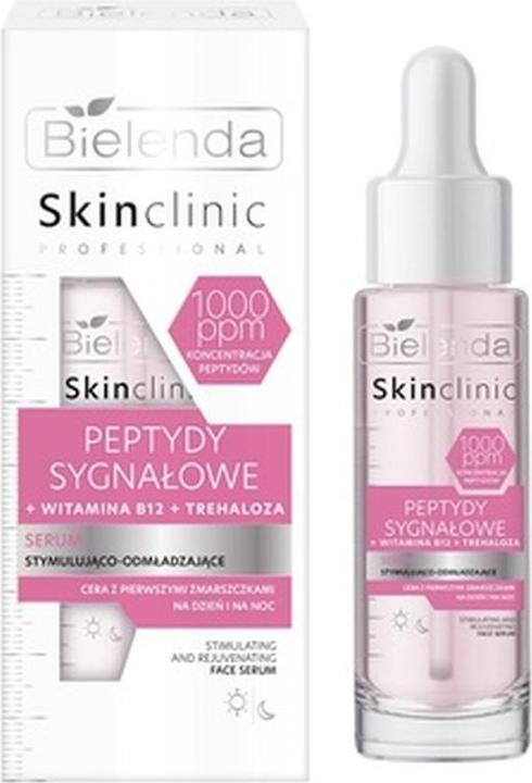 Produktbild Bielenda Skin Clinic Professional Signal Peptides Stimulating And Rejuvenating Serum 30Ml (30 ml)