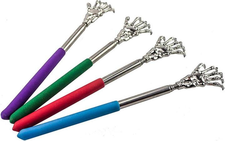 ATL Telecom Ltd Rückenkratzer mit Teleskopstiel - farblich sortiert