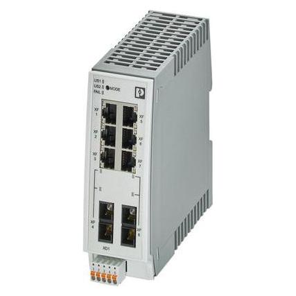 Phoenix FL SWITCH 2206-2FX 2702330 (6 Ports), Netzwerk Switch