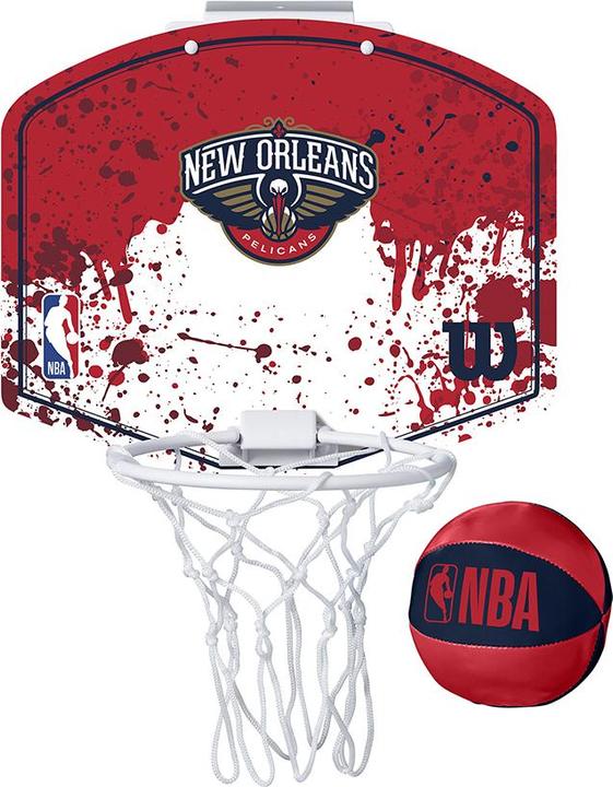 Wilson Nba Team Mini Hoop New Orleans Pelicans
