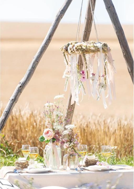 Produktbild Opiflor Strohkranz 25 x 3 cm, 1 Stück, Kranz Art: Stroh (3 cm, 25 cm)