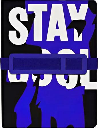 Actual product image Nuuna Anti Handbag Textile Strap L, Recycled Leather Blue (L)