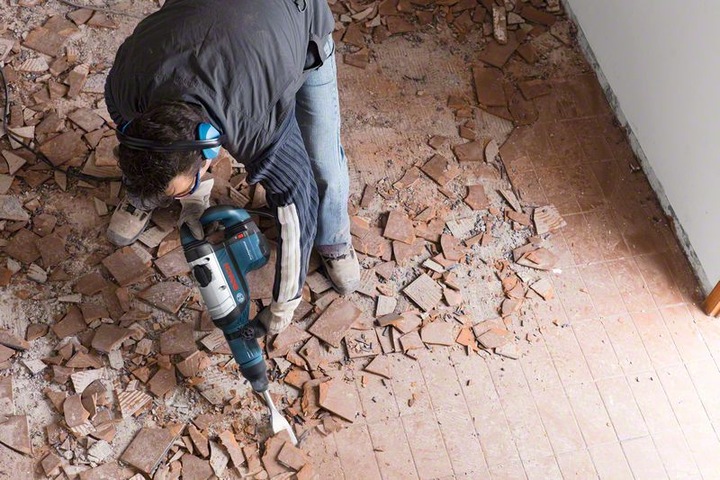 Actual product image Bosch Professional Impact hammer with SDS-max GSH 7 VC (Electrical connection)