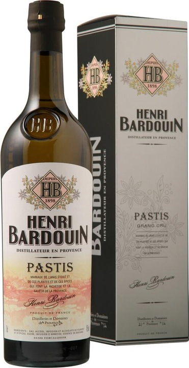 Actual product image Henri Bardouin Pastis (18 years, 45 %, France, 1 x 70 cl, Bitter liqueurs)