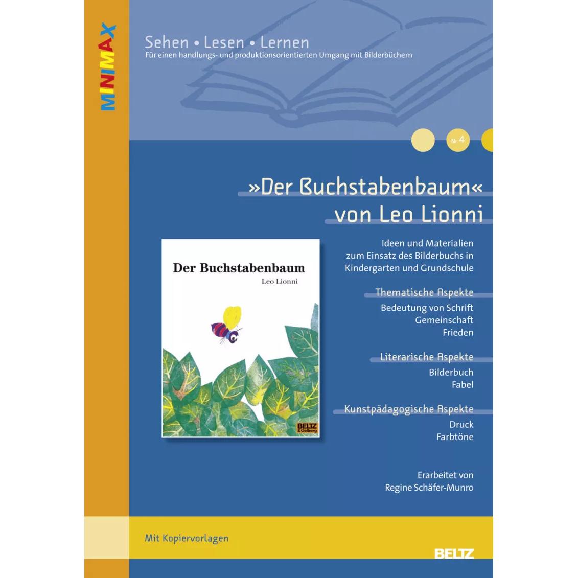 »Der Buchstabenbaum« von Leo Lionni, Schulbücher von Regine Schäfer-Munro