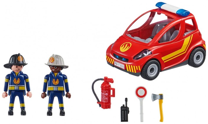 Actual product image Playmobil 71035 Fire brigade small car (71035, Playmobil City Action)