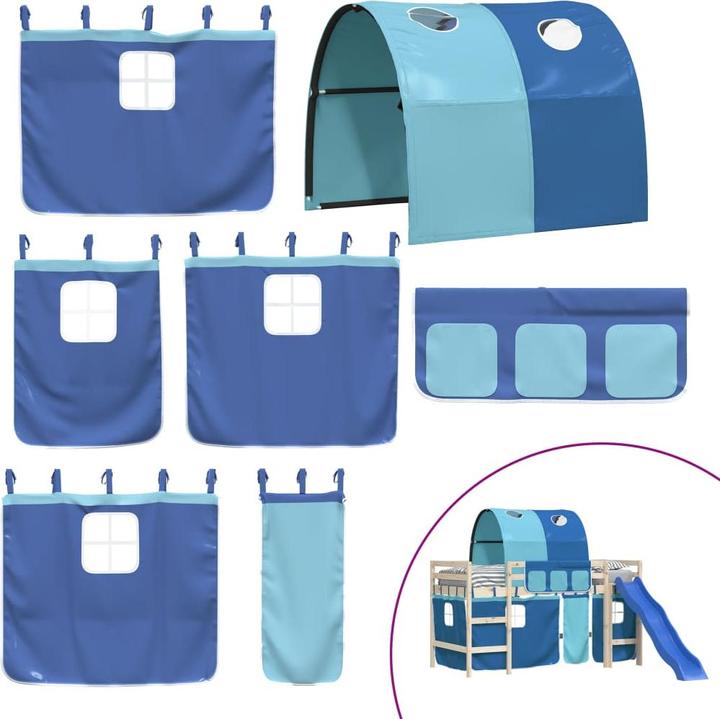 Image du produit vidaXL Rideaux avec tunnel