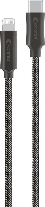 Image du produit Comma câble Jub MFi USB-C - Lightning 3A 1,5m gris (1.50 m)