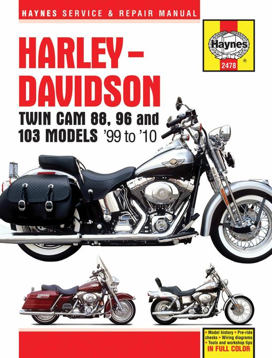 Image du produit Harley Davidson Twin Cam 88, 96 & 103 Service and Repair Manual (Anglais, Haynes Publishing, 2014)