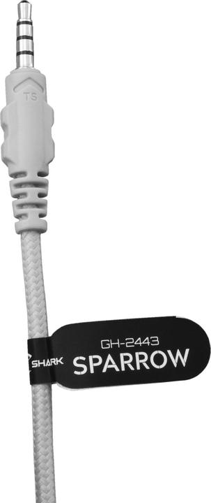 Actual product image White Shark Shark GH-2443 Sparrow White (Cable)