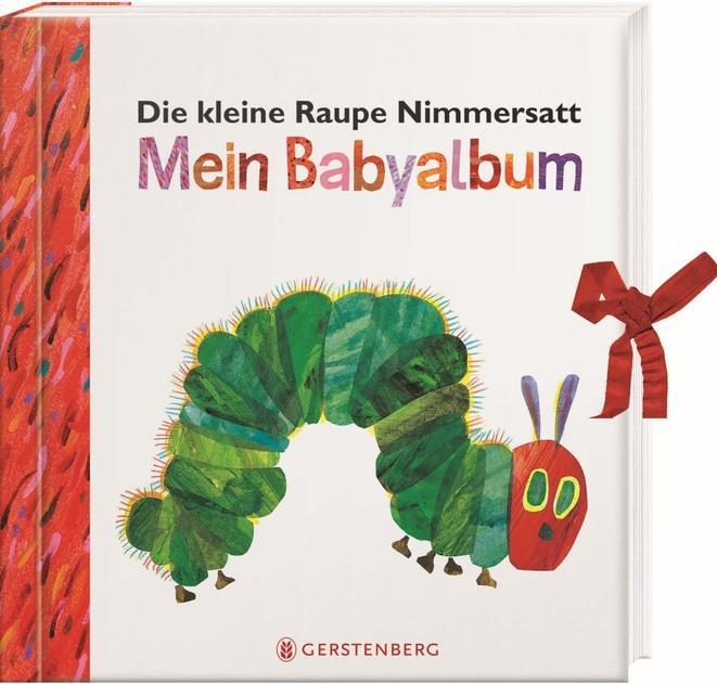 Produktbild Die kleine Raupe Nimmersatt - Mein Babyalbum - Rot (20 x 20 cm)