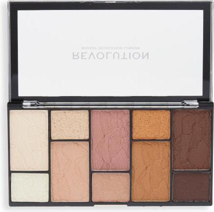 Produktbild Makeup Revolution London Reloaded Dimension Eyeshadow Palette - Eyeshadow 24.5 g Neutral Charm (Neutral Charm)