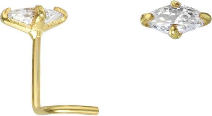 Produktbild Bijouteria Nasenpiercing (Zirkonia, Gold 14K)