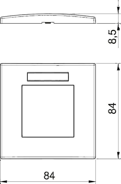 Produktbild OBO Bettermann Abdeckrahmen