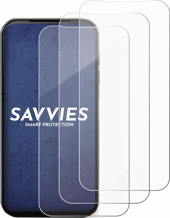 Produktbild Savvies Panzer Schutzglas für Fairphone 5 Schutzfolie Displayschutz Display Schutz Glas Folie klar (3 Stk., Fairphone 5)