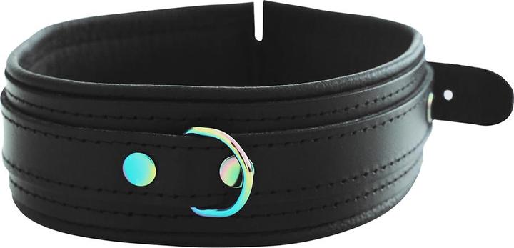 Immagine prodotto Kiotos Leather Collar Black Rainbow