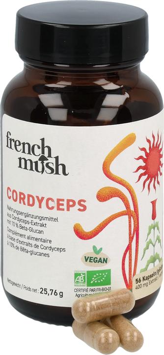 Produktbild French mush Cordyceps (56 Stück, Kapseln)