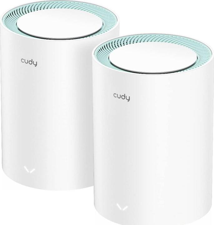 Produktbild Cudy M1300 2-PACK mesh wi-fi system Dual-band ( / ) Wi-Fi 5 (802.11ac) White 1 Internal