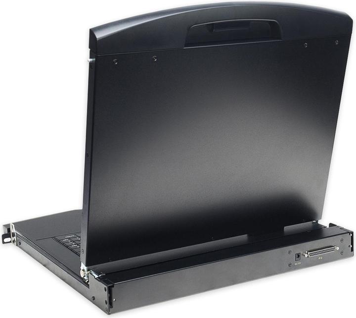Actual product image Digitus Modular console with 48,3cm 19inch TFT without keyboard without KVM module RAL 9005 - black