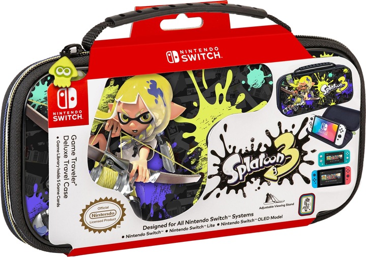 Nacon Gaming Custodia da viaggio - Splatoon 3 (Switch, Switch OLED, Switch Lite)