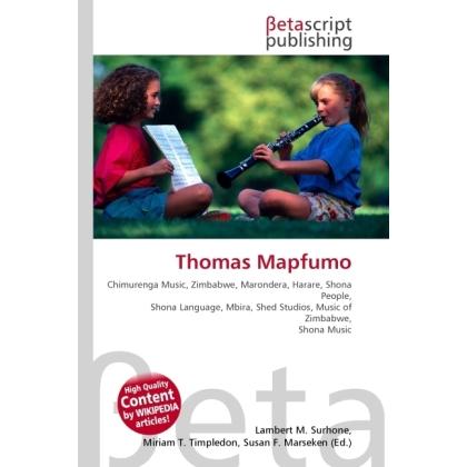 Thomas Mapfumo, Fachbücher