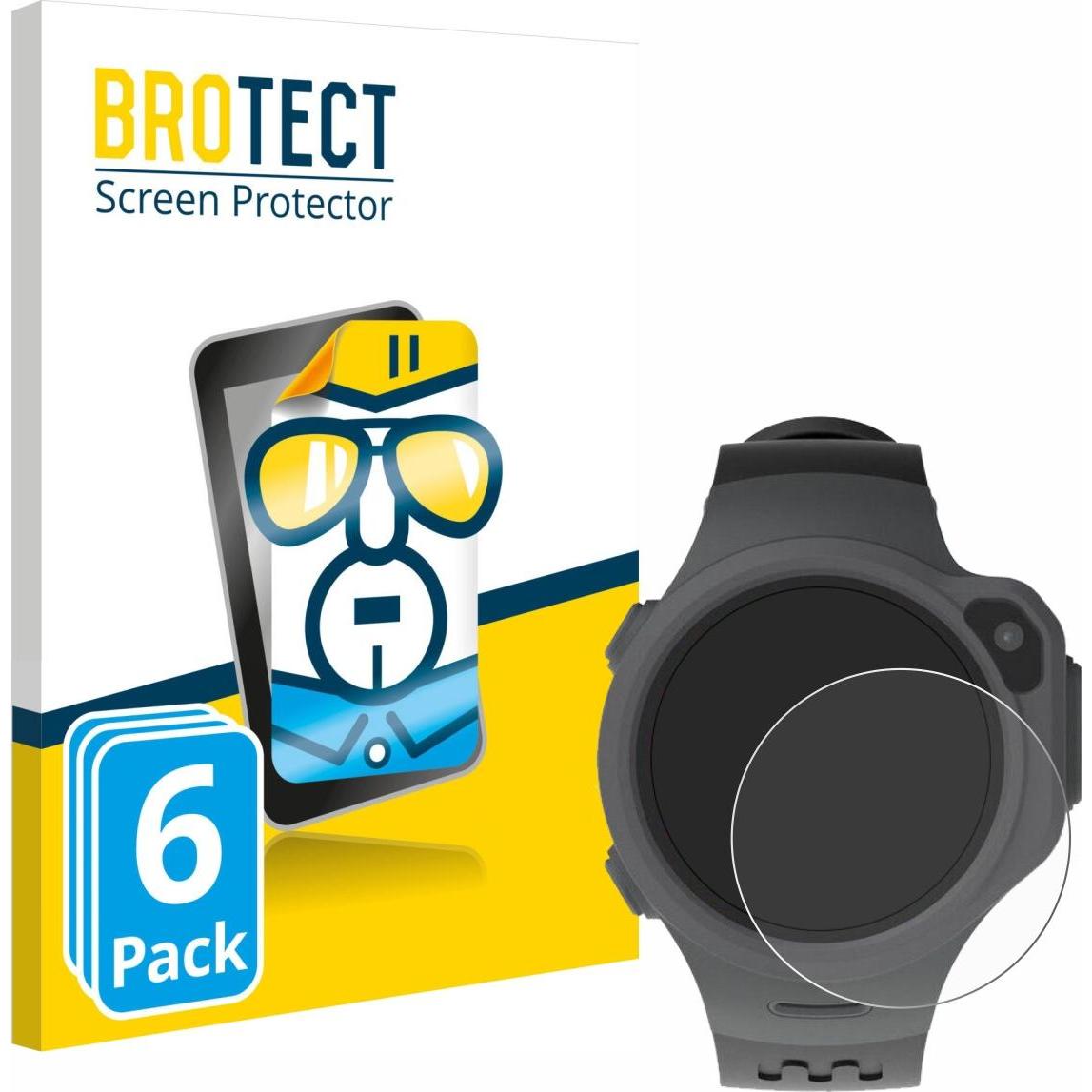 BROTECT Schutzfolie Displayschutz Displayschutzfolie Folie Klar Transparent, Smartwatch Schutzfolie, Transparent