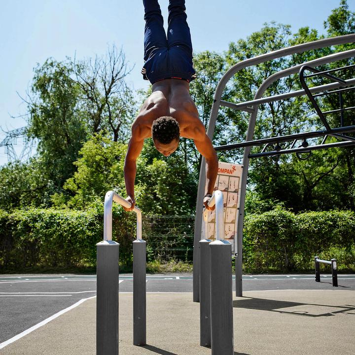 Actual product image Kompan Outdoor fitness equipment parallel bars