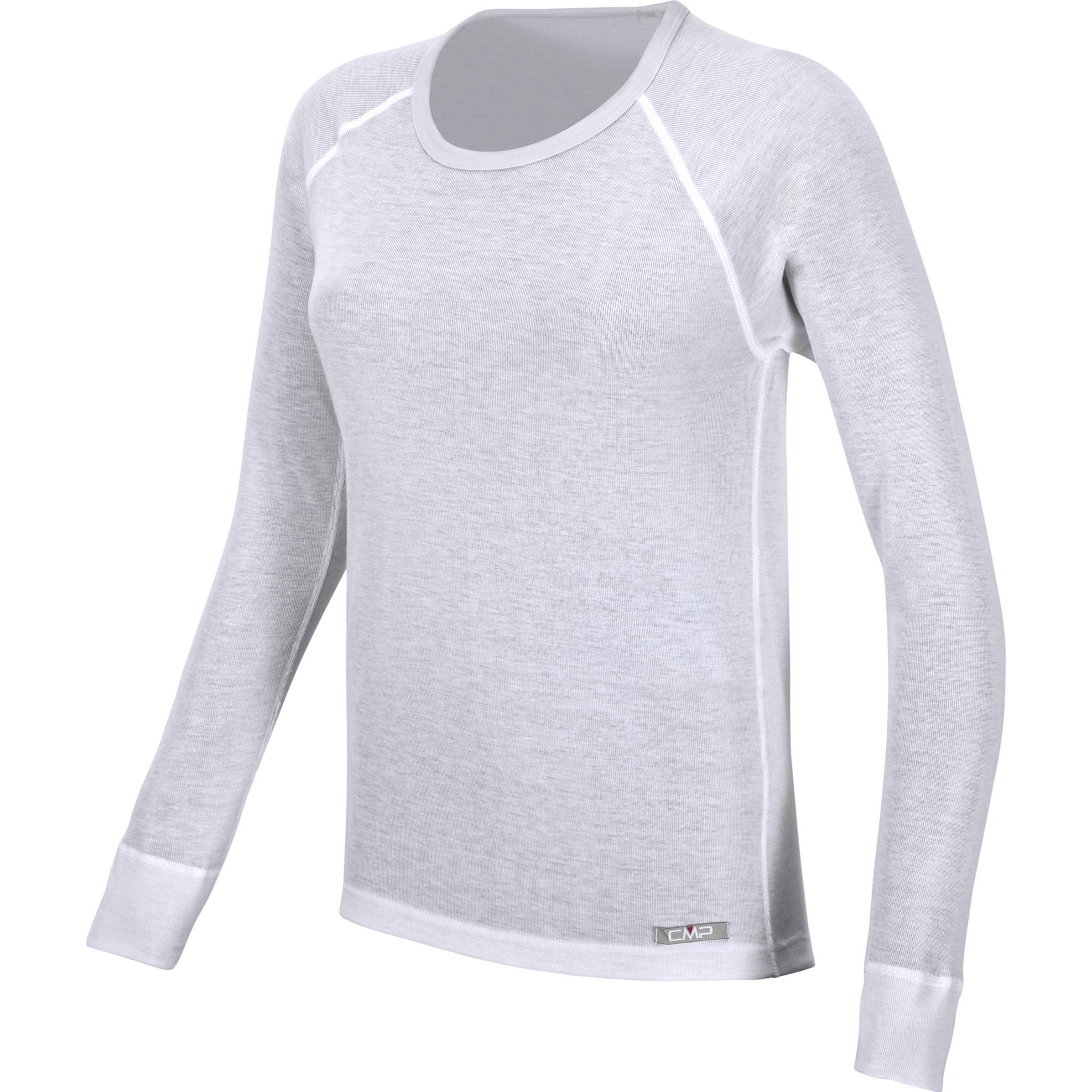 CMP Campagnolo, Damen, Funktionsshirt, CMP Thermounterwäsche Shirt - 1 Stück (weiss) - Damen (Grösse 48) (L), Weiss, L