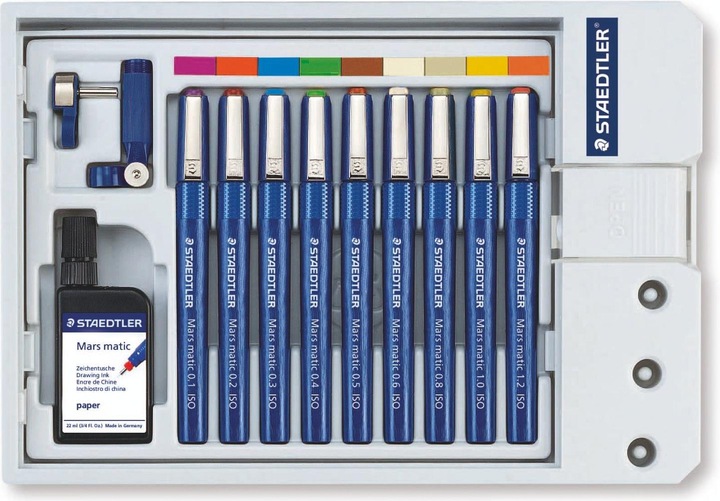 Produktbild Staedtler Mars Matic 700 (Blau, 1 x)