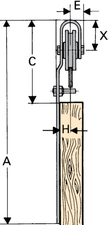 Image du produit Webi Rouleaux pour portails coulissants