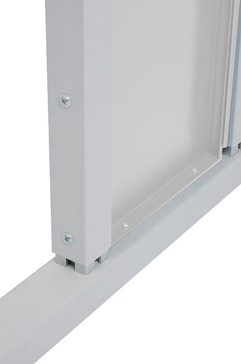 Actual product image Bedrunka & hirth Table workergo 4-leg with clamp fixation (75 cm, 150 cm)