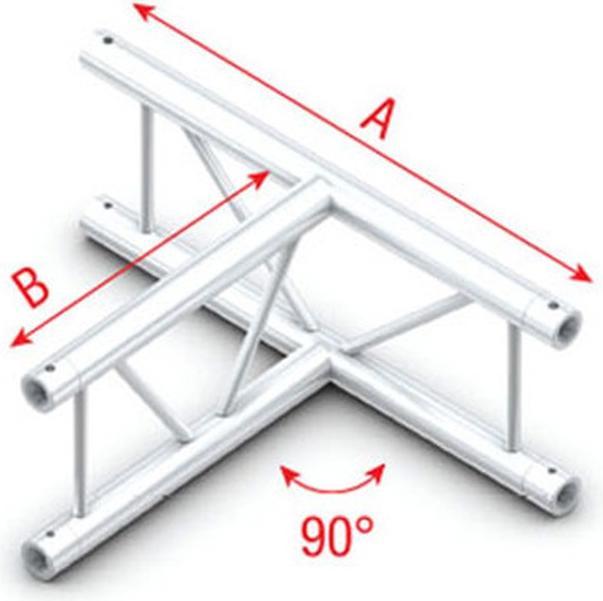Produktbild Showtec T-Kreuzstück vertikal