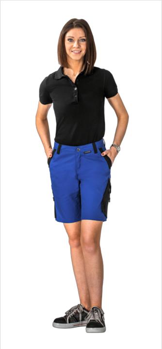 Image du produit Planam Short femme bleu bleuet/noir 4XL XS (XS)