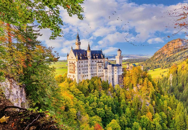 Immagine prodotto D-Toys Puzzle 1000 Germania, Castello di Neuschwanstein (1000 pezzi)