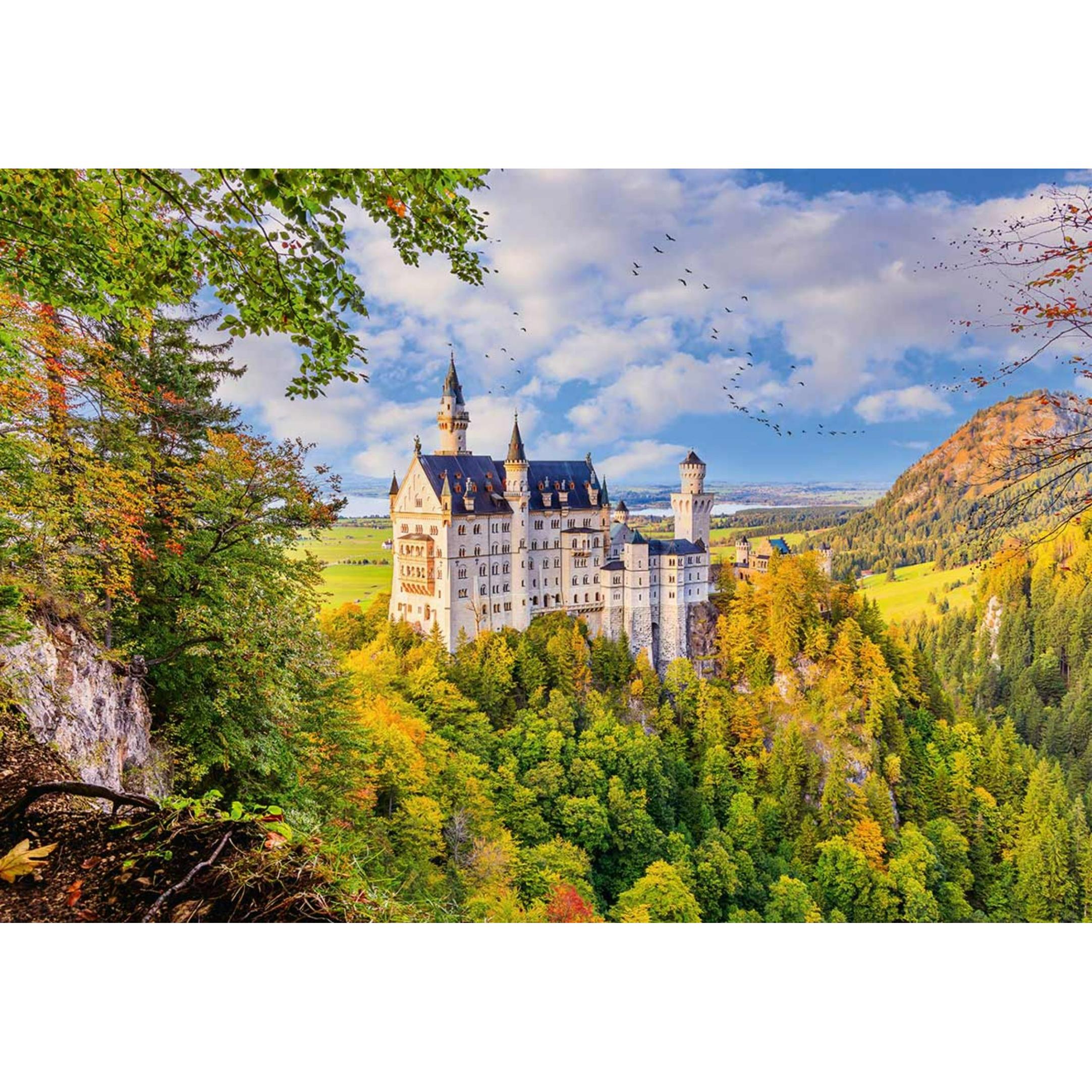 Thumbnail - D-Toys Puzzle 1000 Deutschland, Schloss Neuschwanstein (1000 Teile)