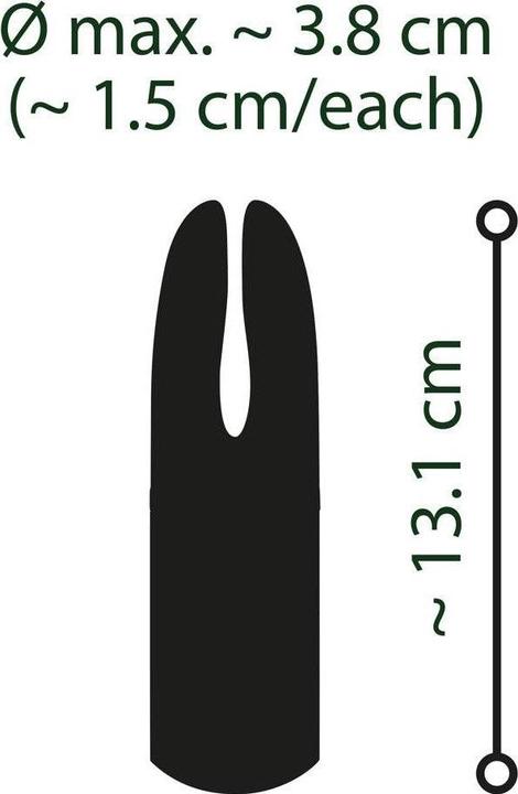 Produktbild Emerald Love Luxurious Split Tip Vibrator
