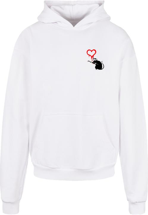 Produktbild Merchcode Banksy - Love Rat Ultra Heavy Hoody - 192751 (M)