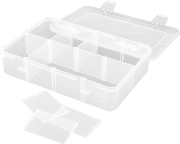 Immagine prodotto Robitronic scatola di smistamento a 8 scomparti 187x126x43mm variabile