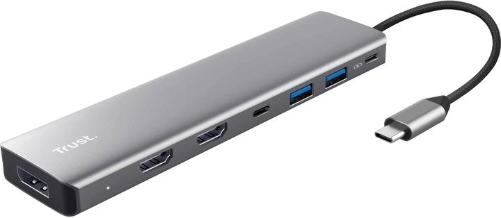 Produktbild Trust DALYX 7-in-1 Multiport Adapter (USB-C, 7 Ports)