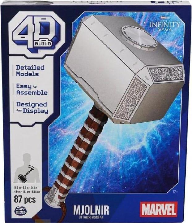 Actual product image Spin Master FDP APZ Marvel Mjolnir GML (87 pieces)