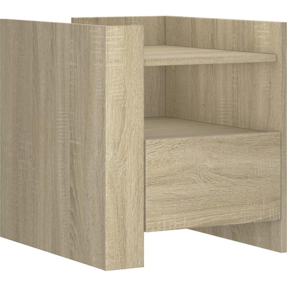 Vidaxl Marrone Comodino, Nachttisch (45 X 50 X 50 Cm)