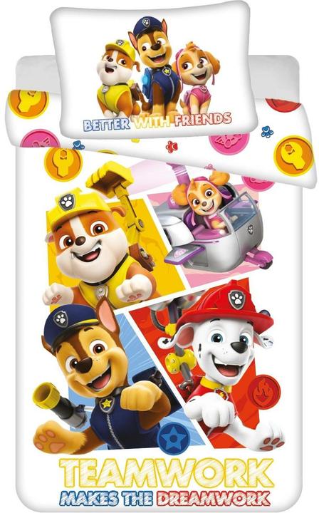 Produktbild Jerry Kinderbettwäsche Paw Patrol PP498 100 x 135 cm + 40 x 60 cm