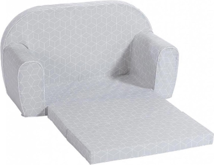 Immagine prodotto Knorrtoys Divano per bambini grigio con Geo Cube (Divano per bambini)