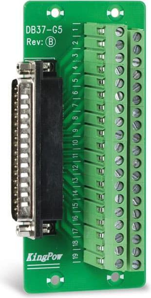 Actual product image Eneroid Sub-D adapter, 37-pin, plug / screw terminals