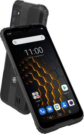 Produktbild Myphone HAMMER Blade (6.3 Zoll) Android 11 USB Typ-C (128 GB, Schwarz, 6.30", Dual SIM, 4G)